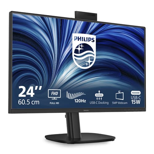 Philips Serie 3000 24B2U3301H/00 Monitor PC 60,5 cm (23.8") 1920 x 1080 Pixel Full HD LCD Nero