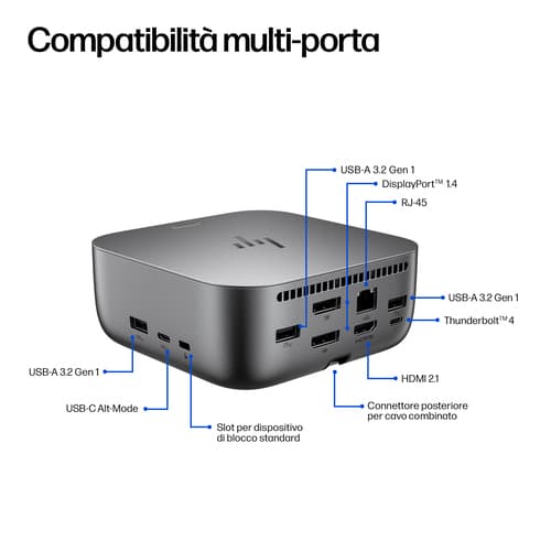HP Dock Thunderbolt 4 100 W G6