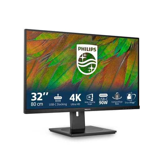 Philips Serie 3000 32B1U3900/00 Monitor PC 80 cm (31.5") 3840 x 2160 Pixel 4K Ultra HD LCD Nero