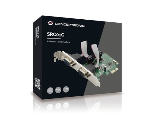 Conceptronic SRC01G scheda di interfaccia e adattatore Interno RS-232