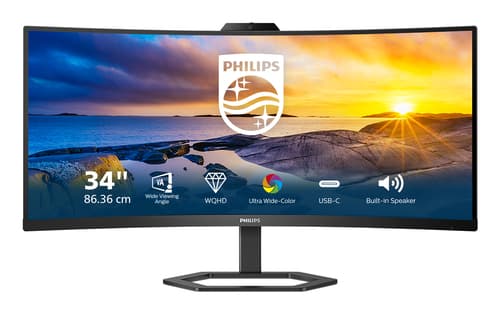 Philips Serie 5000 34E1C5600HE/00 Monitor PC 86,4 cm (34") 3440 x 1440 Pixel 4K Ultra HD LED Nero