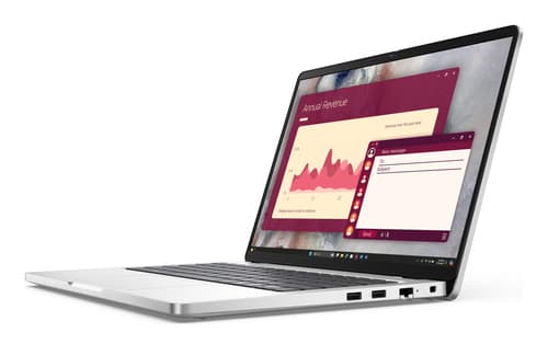 DELL Pro 14 PC14250 Intel Core Ultra 7 255U Computer portatile 35,6 cm (14") Full HD+ 16 GB DDR5-SDRAM 512 GB SSD Wi-Fi 6E (802.11ax) Windows 11 Pro Platino Italiano