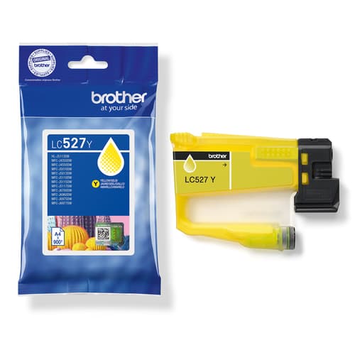 Brother LC527XLY cartuccia d'inchiostro 1 pz Originale Resa elevata (XL) Giallo