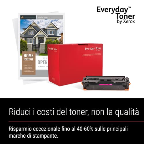 Toner Everyday™ di Xerox Nero compatibile con HP 203A (CF540A), Capacità standard