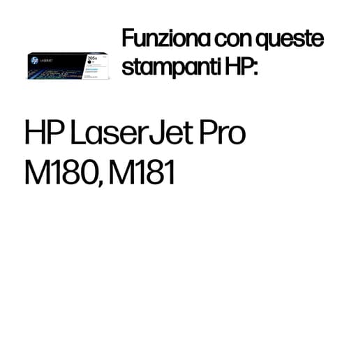 HP Cartuccia toner nero originale LaserJet 205A
