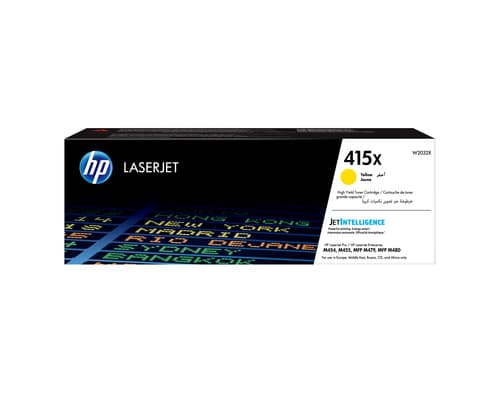 HP Cartuccia toner giallo originale LaserJet 415X ad alta capacità