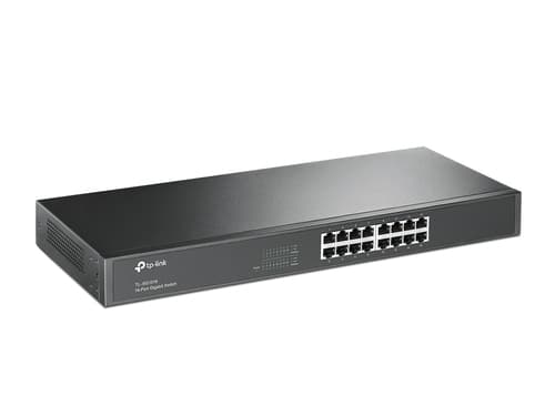 TP-Link TL-SG1016 switch di rete Non gestito Gigabit Ethernet (10/100/1000) 1U Nero