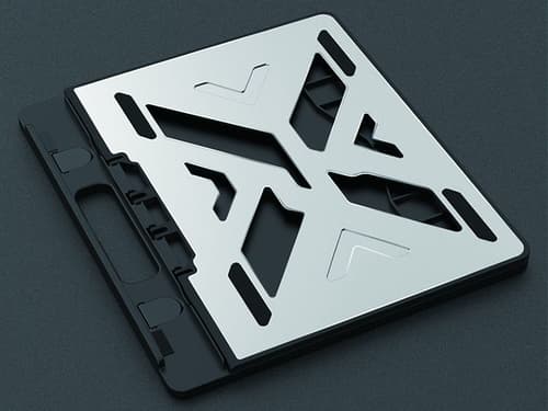 Conceptronic THANA ERGO S, Laptop Cooling Stand Supporto per computer portatile Grigio 39,6 cm (15.6")