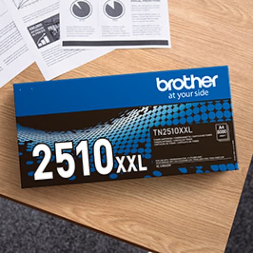 Brother TN2510XXL cartuccia toner 1 pz Originale Nero