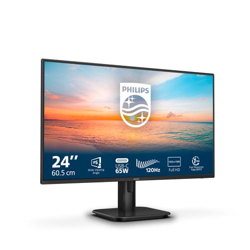 Philips Serie 1000 24E1N1300A/00 Monitor PC 60,5 cm (23.8") 1920 x 1080 Pixel Full HD LCD Nero