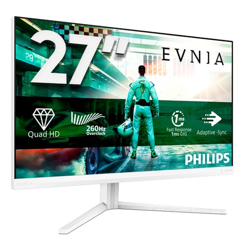 Philips Evnia 27M2N3501PA/00 Monitor PC 68,6 cm (27") 2560 x 1440 Pixel Quad HD LCD Bianco