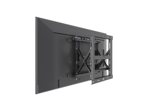 Equip 650325 Staffa per montaggio a parete TV push-in pop-out da 43” a 70”