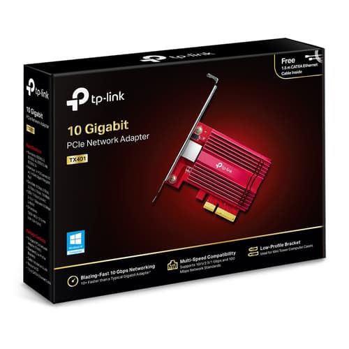 TP-Link TX401 scheda di rete e adattatore Interno Ethernet 10000 Mbit/s