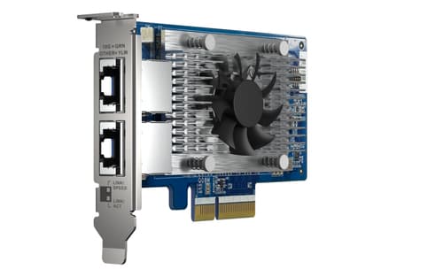 QNAP QXG-10G2T-X710 scheda di rete e adattatore Interno Ethernet 1000 Mbit/s