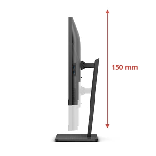 AOC E3 U27E3UF Monitor PC 68,6 cm (27") 3840 x 2160 Pixel 4K Ultra HD LED Nero