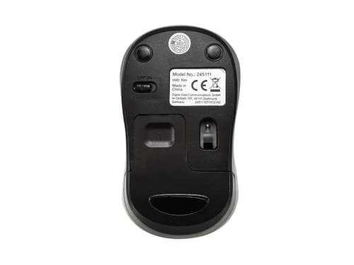 Equip 245111 mouse Ufficio Ambidestro RF Wireless Ottico 1200 DPI
