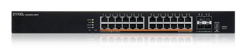 Zyxel XMG2230-28HP Gestito L2/L3 2.5G Ethernet (100/1000/2500) Supporto Power over Ethernet (PoE) 1U Nero