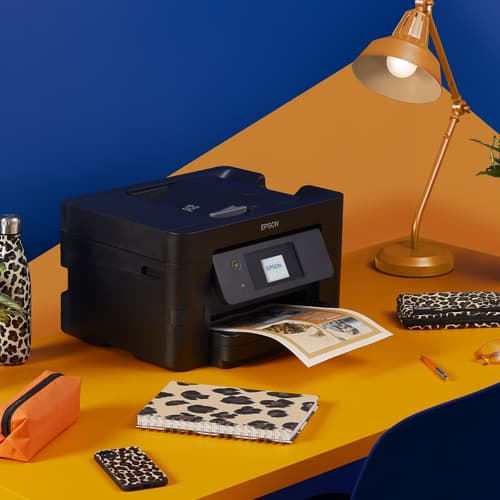 Epson WorkForce Pro Multifunzione inkjet wireless A4 WF-3820DWF con inchiostro gratuito per 6 mesi* e abbonamento ReadyPrint*