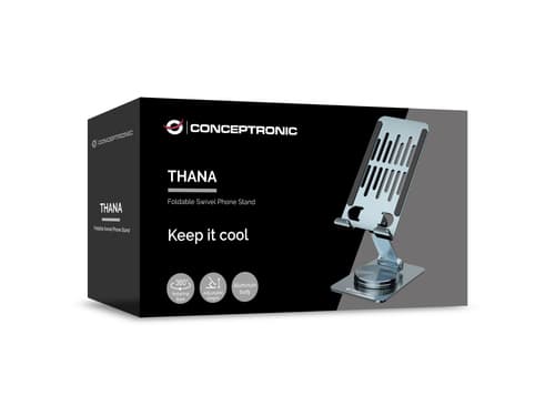 Conceptronic THANA08G supporto per personal communication Supporto passivo Telefono cellulare/smartphone Argento