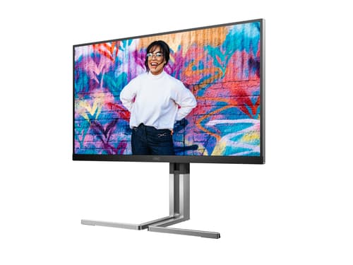 AOC Q27U3CV Monitor PC 68,6 cm (27") 2560 x 1440 Pixel Quad HD LCD Nero