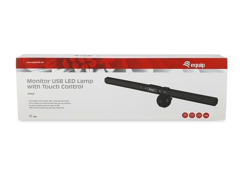 Equip 245450 luce per monitor Nero