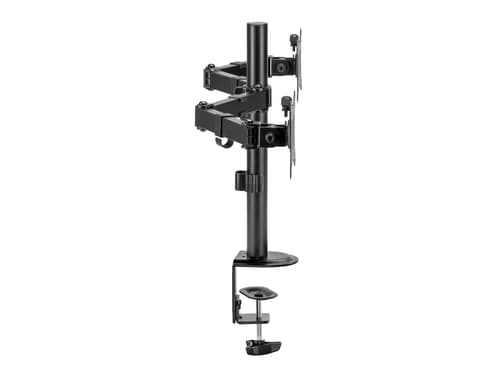 Equip Staffa di montaggio da tavolo articolata per doppio monitor da 17“-32”, nero