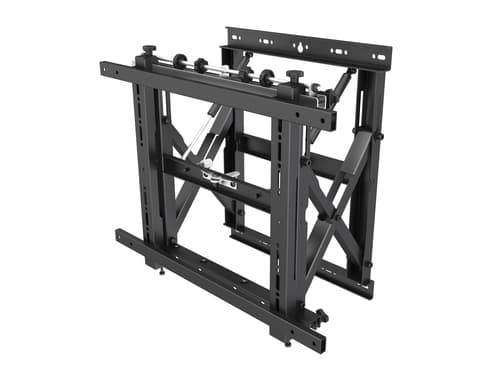 Equip 650325 Staffa per montaggio a parete TV push-in pop-out da 43” a 70”