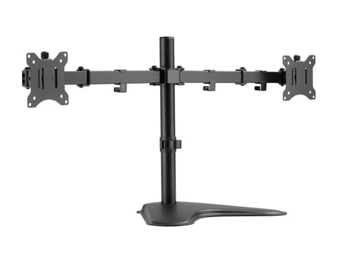 Equip Supporto da tavolo economico per doppio monitor da 17” a 32”