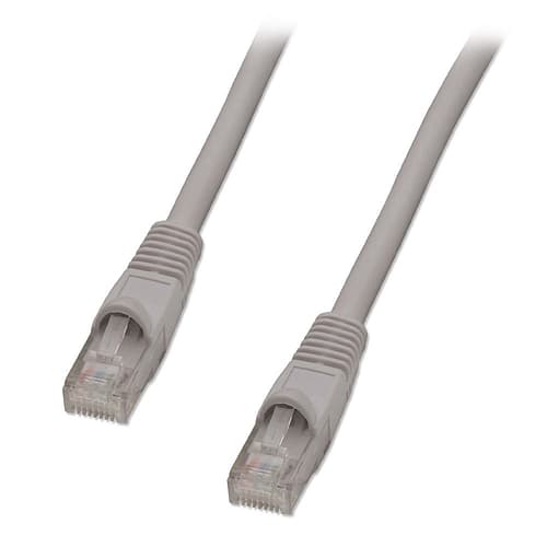 Lindy Cat.5e UTP 1m cavo di rete Grigio Cat5e U/UTP (UTP)