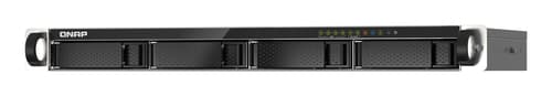 QNAP TS-435XEU NAS Rack (1U) Marvell CN9131 4 GB DDR4 0 TB QNAP QTS Nero, Grigio