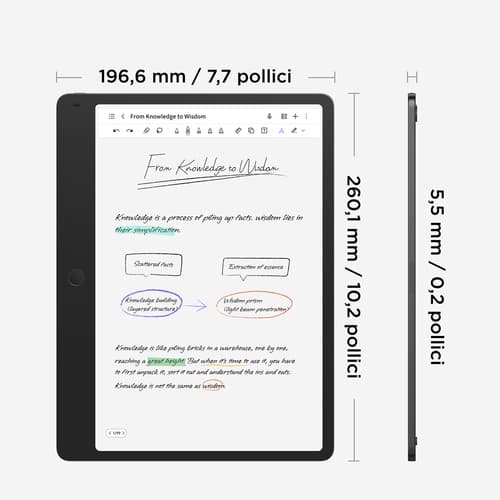 TCL NXTPAPER Note A1 Mediatek 256 GB 29,2 cm (11.5") 8 GB Wi-Fi 5 (802.11ac) Android 16 Grigio