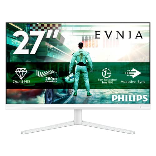Philips Evnia 27M2N3501PA/00 Monitor PC 68,6 cm (27") 2560 x 1440 Pixel Quad HD LCD Bianco