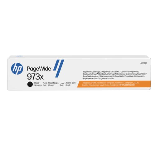 HP Cartuccia nero ad alta capacità originale 973X PageWide