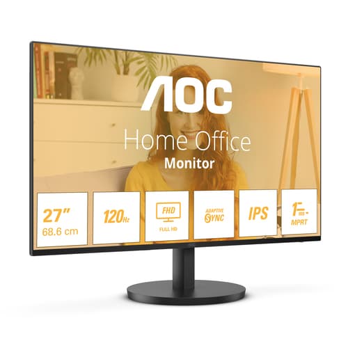 AOC B3 27B3HA2 Monitor PC 68,6 cm (27") 1920 x 1080 Pixel Full HD LED Nero
