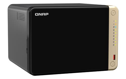QNAP TS-664 NAS Tower Intel® Celeron® N5095 8 GB DDR4 0 TB QNAP QTS Nero, Bronzo