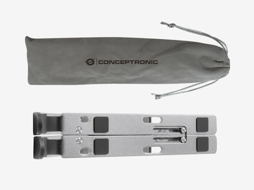 Conceptronic THANA04S supporto per laptop Supporto per computer portatile Argento 39,6 cm (15.6")