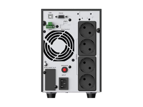 Conceptronic ZEUS52ES2K gruppo di continuità (UPS) Doppia conversione (online) 2 kVA 1800 W 4 presa(e) AC