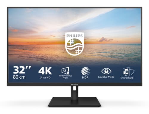 Philips Serie 1000 32E1N1800LA/00 Monitor PC 80 cm (31.5") 3840 x 2160 Pixel 4K Ultra HD LCD Nero