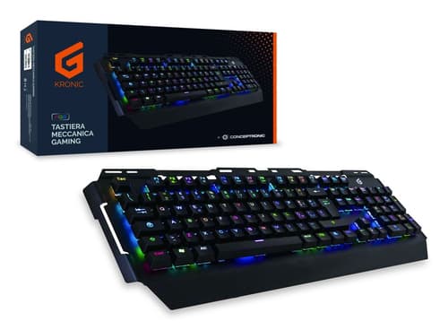 Conceptronic KRONIC tastiera Gaming USB QWERTY Italiano Nero