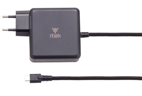 itek ITNBACWB100 Caricabatterie per dispositivi mobili Computer portatile Nero AC Ricarica rapida Interno