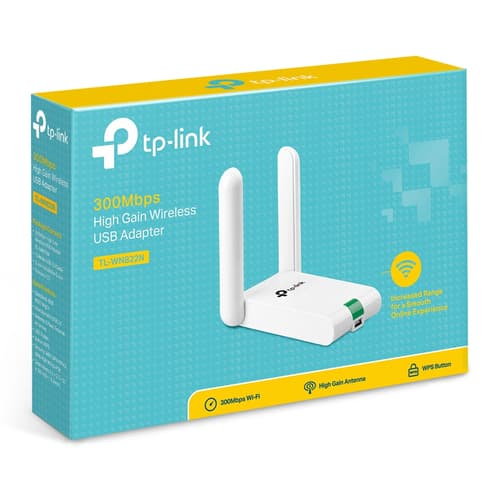 TP-Link TL-WN822N scheda di rete e adattatore WLAN 300 Mbit/s