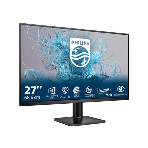 Philips Serie 1000 27E2N1500L/00 Monitor PC 68,6 cm (27") 2560 x 1440 Pixel Quad HD LED Nero