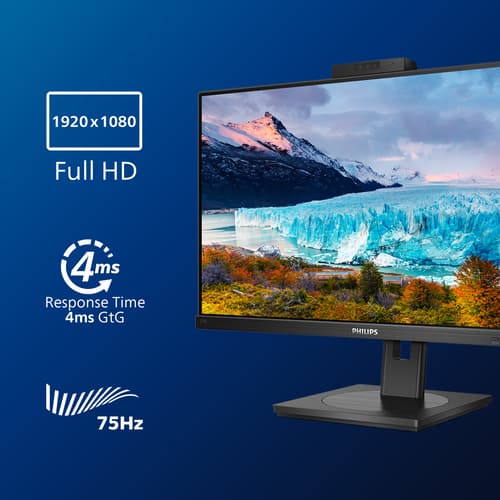 Philips S Line 272S1MH/00 Monitor PC 68,6 cm (27") 1920 x 1080 Pixel Full HD LED Nero