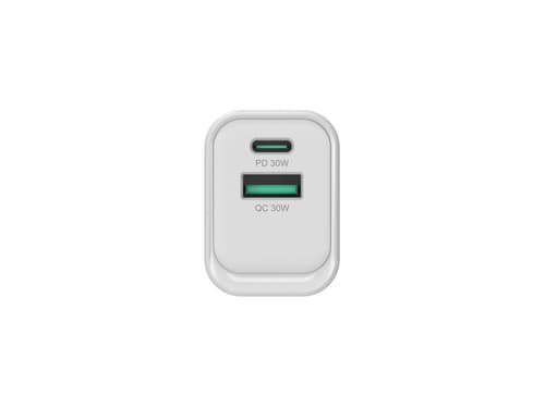 Conceptronic ALTHEA19W33 Caricabatterie per dispositivi mobili Universale Bianco AC Ricarica rapida Interno
