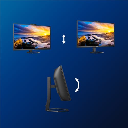 Philips Serie 5000 34E1C5600HE/00 Monitor PC 86,4 cm (34") 3440 x 1440 Pixel 4K Ultra HD LED Nero