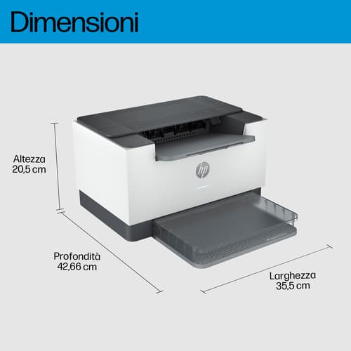 HP LaserJet M209dw Wireless Bianco e nero Stampante, Fronte/retro