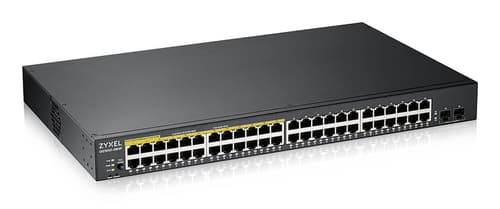 Zyxel GS1900-48HPv2 Gestito L2 Gigabit Ethernet (10/100/1000) Supporto Power over Ethernet (PoE) Nero