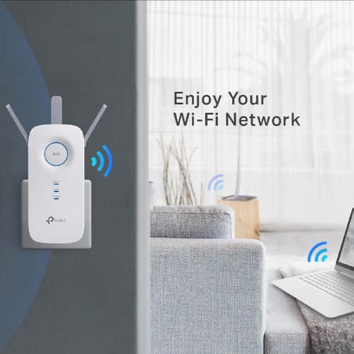 TP-Link AC1750 Wi-Fi Ripetitore di rete Bianco 10, 100, 1000 Mbit/s