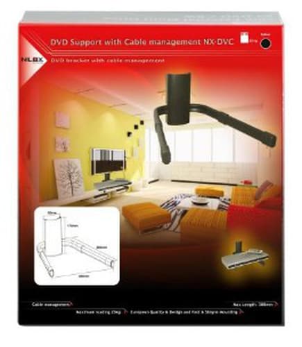 Nilox 04NX08CMNE001 supporto per personal communication Nero