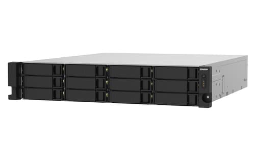 QNAP TS-1232PXU-RP NAS Armadio (2U) Annapurna Labs AL324 4 GB DDR4 0 TB QNAP QTS Nero
